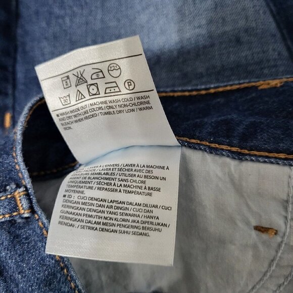 Old Navy Distressed Denim Mini Skirt Size 6 Coastal Cowgirl Back To School - Picture 7 of 7